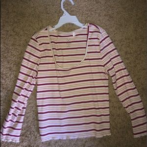 Cropped long sleeve pacsun shirt